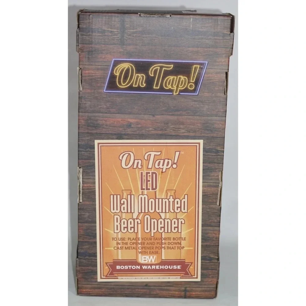 Bottle Opener On Tap LED Wall Mounted Opener